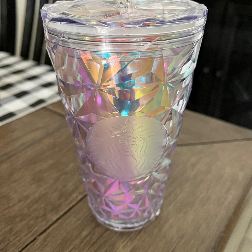 Starbucks Iridescent Geometric Tumbler